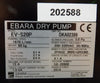 EV Ebara Technologies EV-S20P Dry Vacuum Pump 500762275 OEM Refurbished