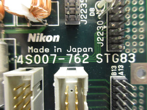 Nikon 4S007-762 Interface Board PCB STG83 NSR-S204B System Used Working