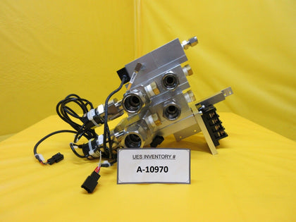 Nikon PS8-102G Pneumatic Block Double Pressure Switch NSR-S204B Used Working