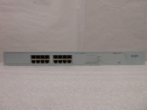 3Com 1647-010-010-1.01 Baseline Switch 2016 3C16470 AMAT Quantum X Used Working