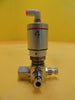 Qualiflow 2x10-9atm.cm3/Sec 4-Way Pneumatic Valve F HF Series Lot of 2 Used Work