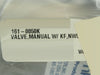 MKS Instruments 161-0050K Inline Manual Valve New Spare