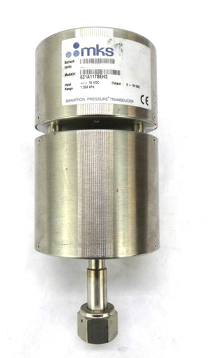 MKS Instruments 631A11TBEH3 Baratron Pressure Transducer Type 631 Working As-Is