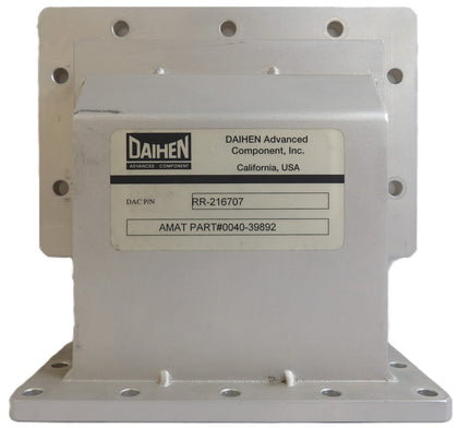 Daihen Advanced Component RR-216707 Microwave Waveguide AMAT 0040-39892 Working