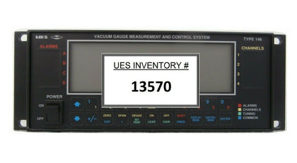 MKS Instruments 146B-13510 Vacuum Gauge Measurement Controller Tested Working