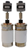 Meiden 12100003 Variable Vacuum Capacitor Lot of 2 Working
