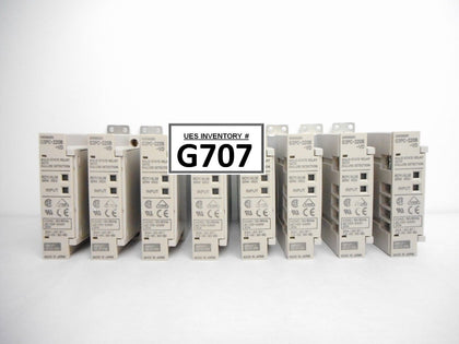 Omron G3PC-220B-VD Solid State Relay Reseller Lot of 8 Used Working
