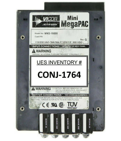 Vicor MM2-15505 Power Supply mini MegaPAC Novellus Systems 27-103559-00 Working