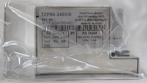 TeleFrank TZP80-2405/S AC-DC Converter TZP 80 Brooks 300mm Fixload New
