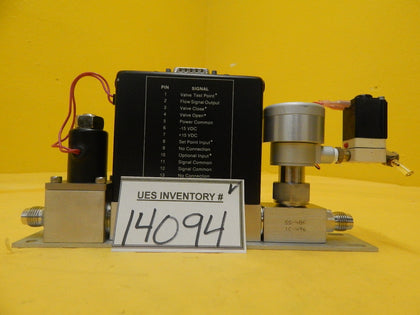 MKS Instruments 1259C-00100RVA Mass Flow Controller Assembly 3E1 81 Used Working