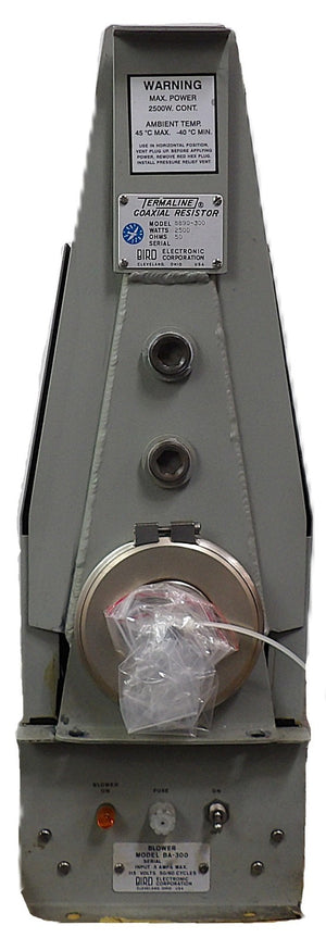 Bird Electronics 8890-300 Coaxial Resistor TERMALINE 2500 Watt 50 Ohms Working
