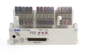 SMC VV5Q11-16-X1600V 16-Port Manifold EX420-SDN2 AMAT Lot of 2 Working