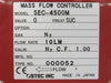 STEC SEC-4500M Mass Flow Controller MFC SEC-4500 10 LM N2 Working Surplus