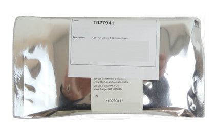 AB Sciex 1027941 Opti-TOF Cal Mix 5 Calibration Insert MDS Spectrometer New