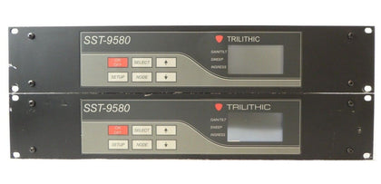 Trilithic SST-9580 Return Path Analyzer Reseller Lot of 2 Untested Surplus