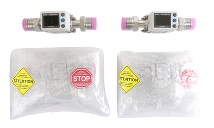 SMC PF3W720-03-B-GZX109 Digital Flow Switch Valve Lot of 4 New