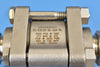 Swagelok SS-63E58-BL-JLK-NL Stainless Steel 3-Piece 60 Series Ball Valve