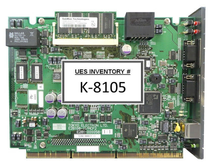 TEL Tokyo Electron E244-0000770-11 CPU PCB E281-000058-11 E281-000059-11 Working