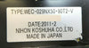 Nihon WUG-022NK14T3-V RF Waveguide WTM-02X-02NX1T2-V WEC-029NX50•90T2-V Working