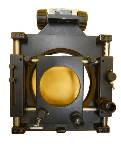 Optem 28-90-77 HV Video Microscope Stage Electroglas 4085X Olympus SZ-STP Used