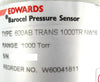 Edwards W60041811 Barocel Pressure Sensor 1000 Torr NW16 Lot of 2 Working
