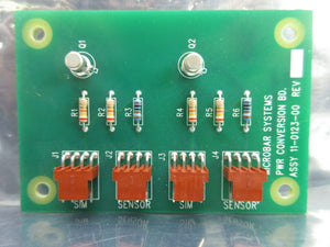 Microbar Systems 11-0123-00 Power Conversion Board PCB Used Working