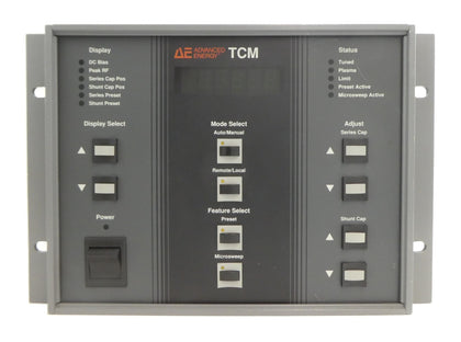 AE Advanced Energy 3155039-000 RF Match Tuner Controller TCM 3155030 Working