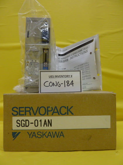Yaskawa Electric SGD-01AN Servo Drive Amplifier SERVOPACK New Surplus