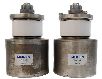 Meiden SCV-520M Variable Vacuum Capacitor Lot of 2 Spare