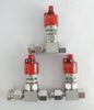Fujikin 316L Manual Diaphragm Valve Reseller Lot of 9 Working Surplus