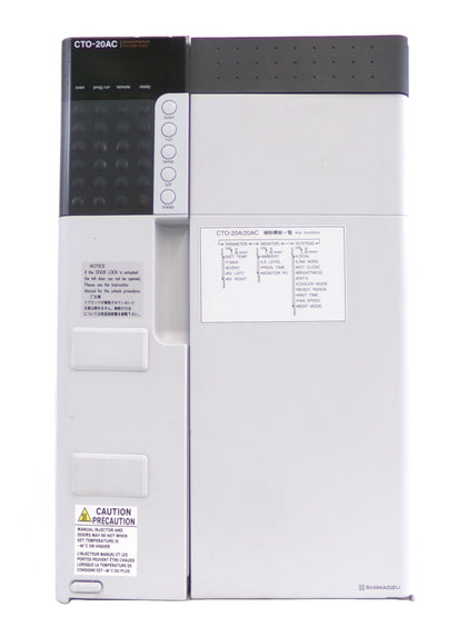 Shimadzu 228-45010-32 Prominence Column Oven CTO-20AC Sciex Door Open Untested