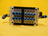 Festo CPV10-GE-MP-8 8-Port Pneumatic Manifold CPV-10-VI Used Working