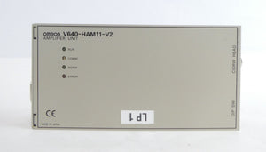 Omron V640-HAM11-V2 Amplifier Unit Assembly V640 Series Lot of 5 Working
