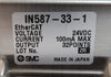 SMC IN587-33-1 32-Point EtherCAT Pneumatic Manifold Lot of 2 Working Surplus