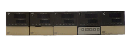 Omron E5AX-A20 Temperature Controller E5AX Reseller Lot of 5 Working Surplus
