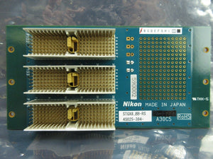 Nikon 4S025-384 Backplane Board PCB STGX8_BB-RS NSR-S620D ArF Immersion Used