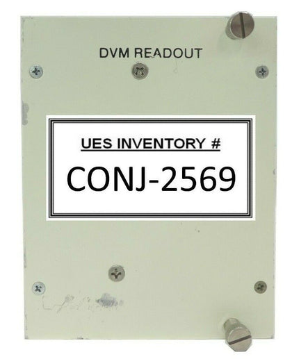 Varian Semiconductor Equipment VSEA 101488001 DVM Readout Rev. G Working Surplus