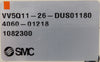 SMC VV5Q11-26-DUS01180 26-Port Pneumatic Manifold AMAT 4060-01218 Working