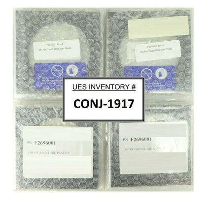 Varian Ion Implant Systems F2696001 Front Aperture Plate 5" Lot of 4 New Spare