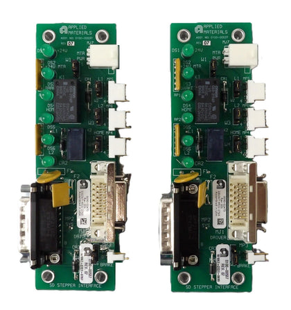 AMAT Applied Materials 0100-00537 300mm Endura SD Stepper PCB Lot of 2 Working