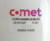 Comet CVZV-4000BC/5-BCFZ RF Variable Vacuum Capacitor Lot of 2 Working Surplus
