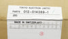 VAT 243993 Anodized Pendulum Plate TEL Tokyo Electron 012-014389-1 New Surplus
