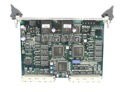 Nikon 4S015-215 Communication PCB Card VME LC ADPT NSR Series Working Surplus