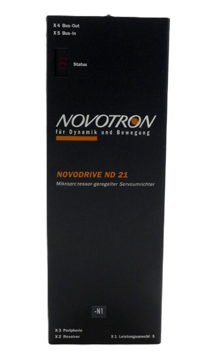 Novotron ND21-5610KS-011-00 Digital Servo Drive NOVODRIVE ND 21 Working Surplus