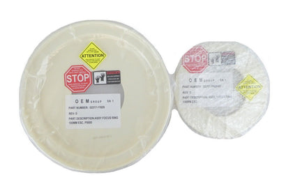AMAT Applied Materials 02217-11829 100mm ESC Focus Ring Set 02217-11829-02 New