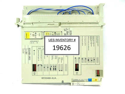 Siemens 6ES5460-4UA13 Analog Input PCB Card SIMATIC VP F8 Balzers Unaxis Working