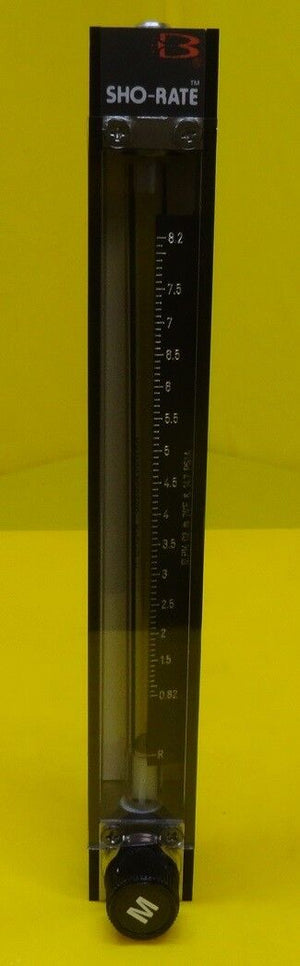 Brooks Instrument 1355EG2AJJF1J Low FLow Glass Tube Flow Meter SHO-RATE New