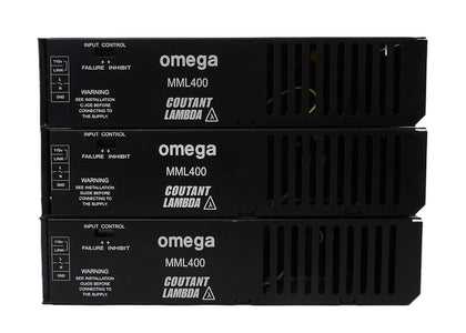 TDK-Lambda E20801 AC/DC Power Supply Omega Series MML400U Lot of 3 Working
