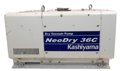 Kashiyama NeoDry36CU-001B Vacuum Pump NeoDry36C Novellus R27-402502-00 As-Is