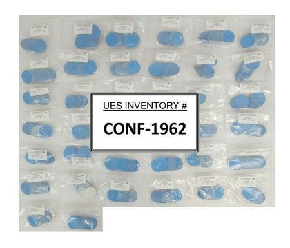 PSI PSI-1309-2 3M Lapping Film Disc AlOx Blue 9 Micron 100 Pack Lot of 38 New